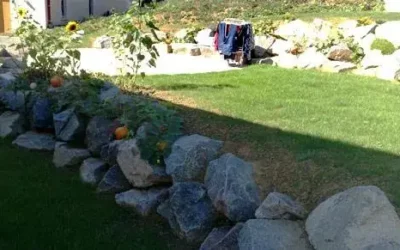 Enrochement à Amnéville : stabilisez vos terrains en pente